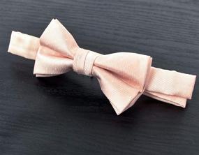 img 3 attached to 🎀 Spring Notion Dotted Woven Large Boys Bow Ties: Stylish Accessories for Formal Wear