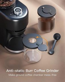 img 2 attached to ☕ Ultimate Grind Control: Conical Burr Electric Coffee Grinder with 35 Settings for Precise Coffee Extraction