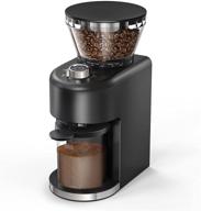 ☕ ultimate grind control: conical burr electric coffee grinder with 35 settings for precise coffee extraction logo
