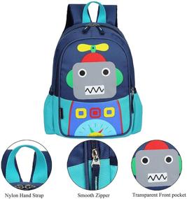 img 2 attached to Toddler Backpack Kindergarten Leash Bookbag Backpacks for Kids' Backpacks