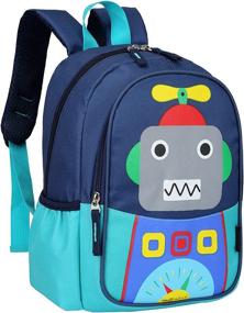 img 4 attached to Toddler Backpack Kindergarten Leash Bookbag Backpacks for Kids' Backpacks