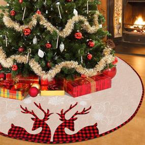 img 4 attached to BEBEKULA Рождественские украшения в виде оленей на открытом воздухе