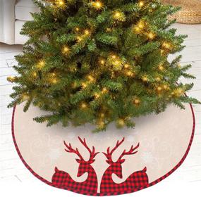 img 1 attached to BEBEKULA Рождественские украшения в виде оленей на открытом воздухе