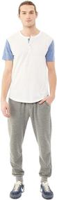 img 1 attached to Alternative Mens Home Henley Ivory Men's Clothing