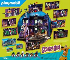 img 2 attached to 🏰 Scooby-Doo Adventure Mystery Mansion by PLAYMOBIL: Uncover Exciting Secrets and Solve Mysteries!
