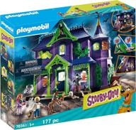 🏰 scooby-doo adventure mystery mansion by playmobil: uncover exciting secrets and solve mysteries! logo