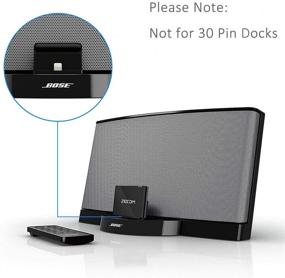 img 2 attached to 🔌 ZIOCOM 8 Pin Bluetooth Adapter Receiver for Bose Sounddock III/XT, JBL MS302GM, Philips DS1155B 93 - Enhance Music Dock Station with Z12 Pro