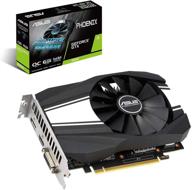asus gtx 1660 phoenix fan edition graphics card with 6gb and overclocked performance - hdmi, dp, and dvi connectivity (ph-gtx1660-o6g) logo
