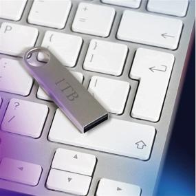 img 2 attached to High Capacity USB Flash Drive 1 TB Thumb Drives Memory Stick | USB 3.0, Portable Storage with Keychain for PC/Laptop