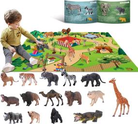 img 4 attached to 🦁 YouCute Realistic Animals: Enhancing Educational Play for Toddlers