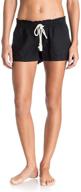 roxy womens oceanside elastic shorts women's clothing and swimsuits & cover ups logo