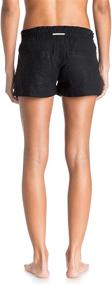 img 1 attached to Roxy Womens Oceanside Elastic Shorts Women's Clothing and Swimsuits & Cover Ups