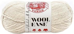 img 1 attached to Lion Brand Yarn Wool-Ease: Natural Heather - High-quality Blend for Crafting Projects