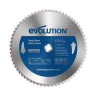 🔷 evolution power tools 15bladest: 15-inch 70-tooth steel cutting saw blade - premium quality & vibrant blue design logo