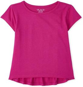 img 1 attached to 👚 Одежда и топы для девочек: футболки и блузки Childrens Place Girls Sleeve Simplywht