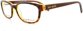 img 4 attached to 👓 Kate Spade Blakely Gold Eyeglasses - 0JMD, 50mm Frame Size