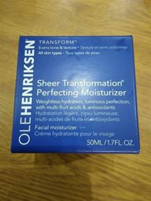 img 3 attached to 🌹 OLEHENRIKSEN Sheer Transformation Perfecting Moisturizer - 1.7 oz / 50 ml