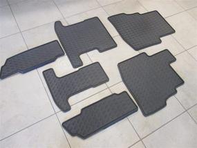 img 4 attached to 🚗 Mazda CX-9 2016-2017 New OEM Rear All Weather Floor Mats 0000-8B-N35: Quality Protection for Your Vehicle's Interior