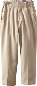 img 2 attached to 👖 Isaac Michael Little Boys' Little Solid Dress Pants: Stylish and Comfortable Bottoms for Boys