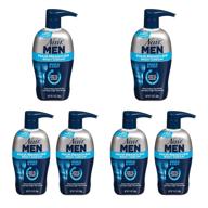 🧴 6 pack of nair men body cream hair remover - 13 ounce pump (384ml) logo