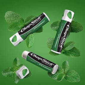 img 3 attached to ChapStick Classic Spearmint Lip Balm - Lip Care Tubes, 0.15 Oz (Pack of 12)