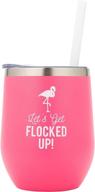 flocked flamingo birthday party bachelorette логотип