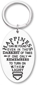 img 4 attached to 🔑 Dumbledore Motivational Happiness Keychain: Unleash Your Inspiration!