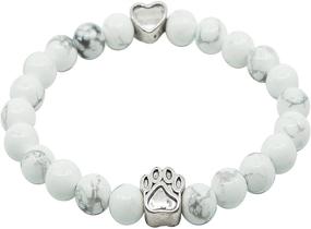 img 3 attached to 🌈 A.B.C. Pet Loss Memorial Bracelet - Rainbow Bridge Gift with Loving Remembrance of Your Beloved Dog or Cat - Pet Loss Jewelry