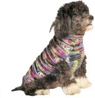 🐶 stay stylish and warm with the chilly dog purple woodstock dog sweater, x-small логотип