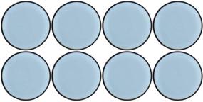 img 1 attached to 🪑 Scotch Self-Stick Sliders - Gray/Black, 1" Diameter - 8 Sliders/Pack (SP643-NA) for Effortless Furniture Movement