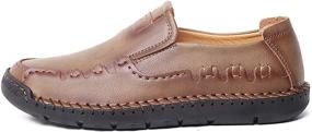 img 2 attached to 👞 Men's Comfortable Loafers Driving Shoes| Slip-Ons for Walking Sneakers