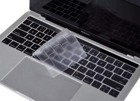 img 4 attached to ✨ Premium Ultra Thin Keyboard Cover Skin for MacBook Pro with Touch Bar: US Layout (Apple Model A2159 A1706 A1707 A1989 A1990) - 2016-2019 Release