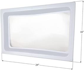 img 2 attached to 🔍 Upgrade Your Skylight with the ICON 01981 Inner Dome SL1422 - Clear, 22" x 14" x 5" Opening