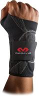 🖐️ optimized mcdavid wrist support sleeve with gel buttresses, straps, and elastic engineering, for enhanced wrist pain relief and support from carpal tunnel and tendonitis логотип