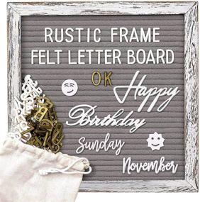 img 4 attached to 🖌️ Tukuos Letters Cursive Tabletop Chalkboard: Enhance Writing Skills & Decorate in Style