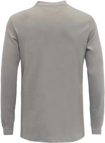 img 2 attached to 👕 Men's Clothing: Titicaca Pocket Henley T-Shirts with Resistant Features for Enhanced Durability
