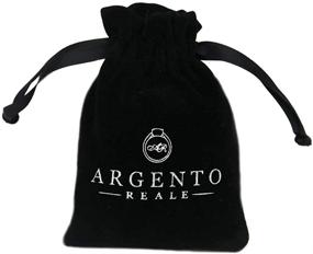 img 1 attached to Серьги ARGENTO REALE с бриллиантами