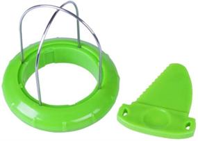 img 2 attached to 🥝 CJESLNA Kiwi Cutter Peeler Slicer - The Ultimate Kitchen Tool for Kiwi Lovers!