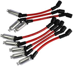 img 1 attached to 🔌 High Performance Ignition Spark Plug Wire by JDMSPEED for 2000-2009 CHEVY GMC V8