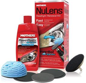 img 2 attached to Mothers NuLens Headlight Renewal 🚘 Kit, 8 fl. oz. - 07251