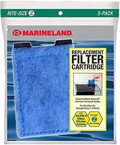 img 2 attached to 🔍 Efficient Filtration with Marineland Eclipse Rite-Size Z Replacement Filter Cartridge, 12-Pack by MarineLand