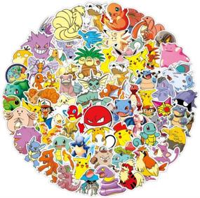 img 3 attached to Must-Have Pokemon Sticker Pack: 100 Decals for Laptops, Hydro Flasks, Water Bottles, Luggage & Helmets!