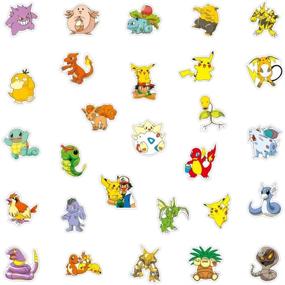 img 1 attached to Must-Have Pokemon Sticker Pack: 100 Decals for Laptops, Hydro Flasks, Water Bottles, Luggage & Helmets!