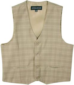 img 3 attached to Spring Notion Boys Vest Purple Boys' Clothing for Suits & Sport Coats