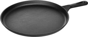 img 1 attached to 🍳 5-Piece Kitchen Cookware Set by Amazon Basics - Pre-Seasoned Cast Iron Pots and Pans