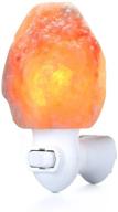 🔮 enhance your space with betus natural crystal himalayan salt wall lamp: air purifying night light, 360° rotatable plug, 15w bulb логотип