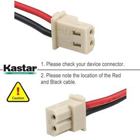 img 2 attached to 🔋 Kastar 4-Pack AAAX2 2.4V 1000mAh 5264 Ni-MH Перезаряжаемые батареи для телефонов BT-166342, BT-266342, BT-283342, AT&T серии EL