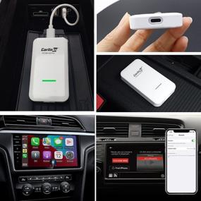 img 3 attached to Улучшите свой опыт использования Carplay с беспроводным адаптером 2021 Carlinkit 3.0 для заводской установленной CarPlay - совместим с B-ENZ, Volvo, VW, Hyundai, KIA, Mazda.