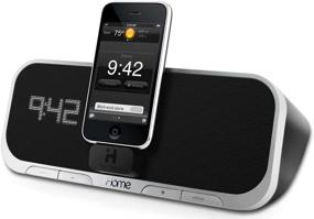 img 1 attached to 🕰️ iHome iA5: The Ultimate App-Enhanced Alarm Clock and Speaker Dock for 30-Pin iPod/iPhone
