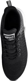 img 1 attached to 👟 Impdoo Women's Air Athletic Running Sneaker | Cute Fitness Sport Gym Jogging Tennis Shoes | US5.5-10 B(M)